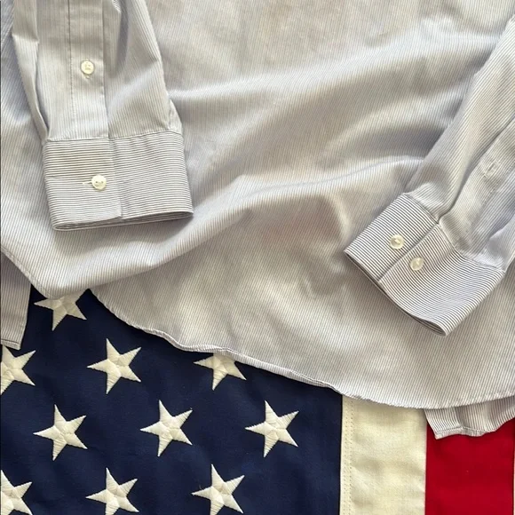 CK Striped Button-Up Shirt - Picture 7 of 12